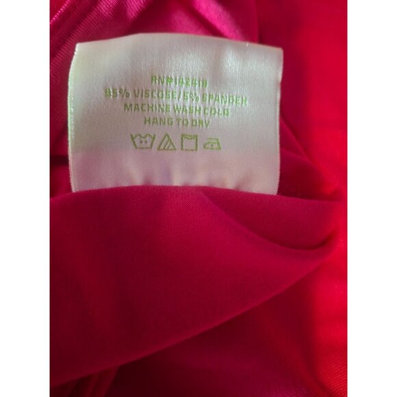 Lolly Wolly Doodle Womens Tunic Dress XXL Pink Striped Colorblock Lagenlook - Picture 5 of 9